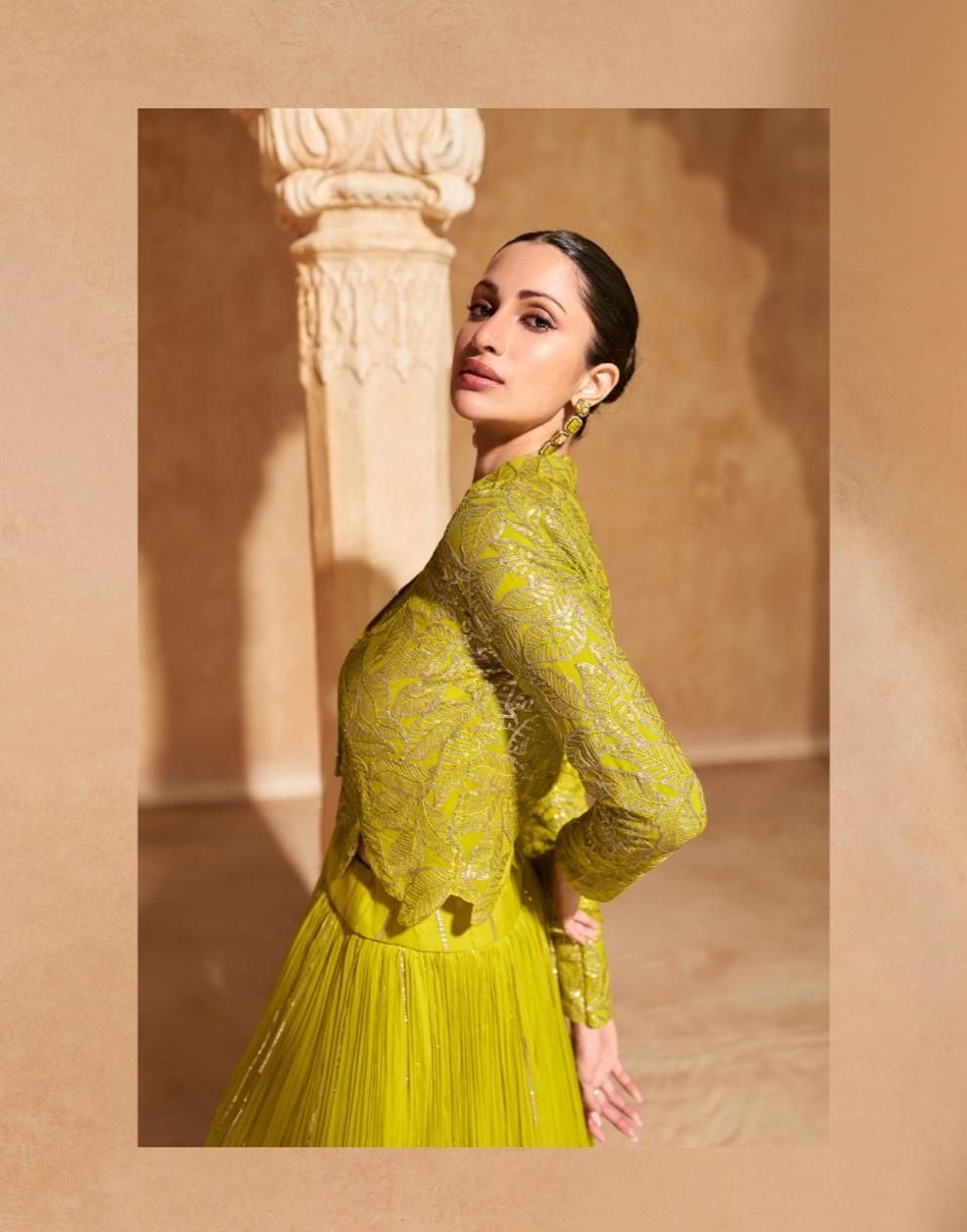 Wedding Designer Indo Western Lehenga